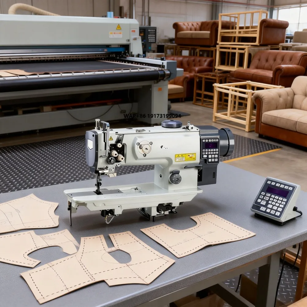 

Computerized Direct Drive High Speed Single Industrial Sewing Machine for Sofa Car Seat