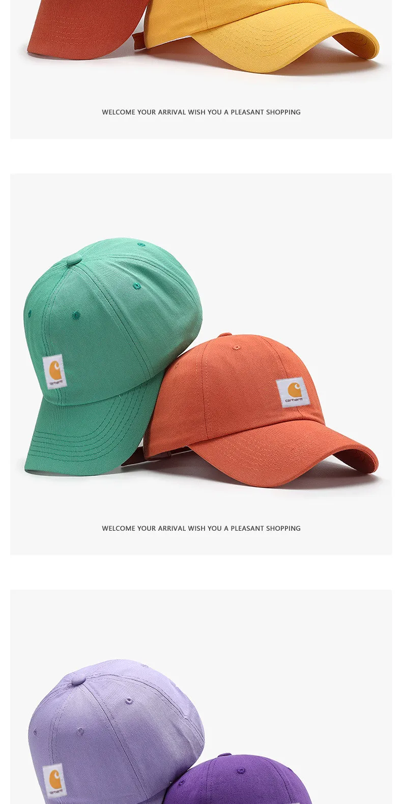 2026 Baseball Cap Cotton Deep Top Sunscreen Sun Cap