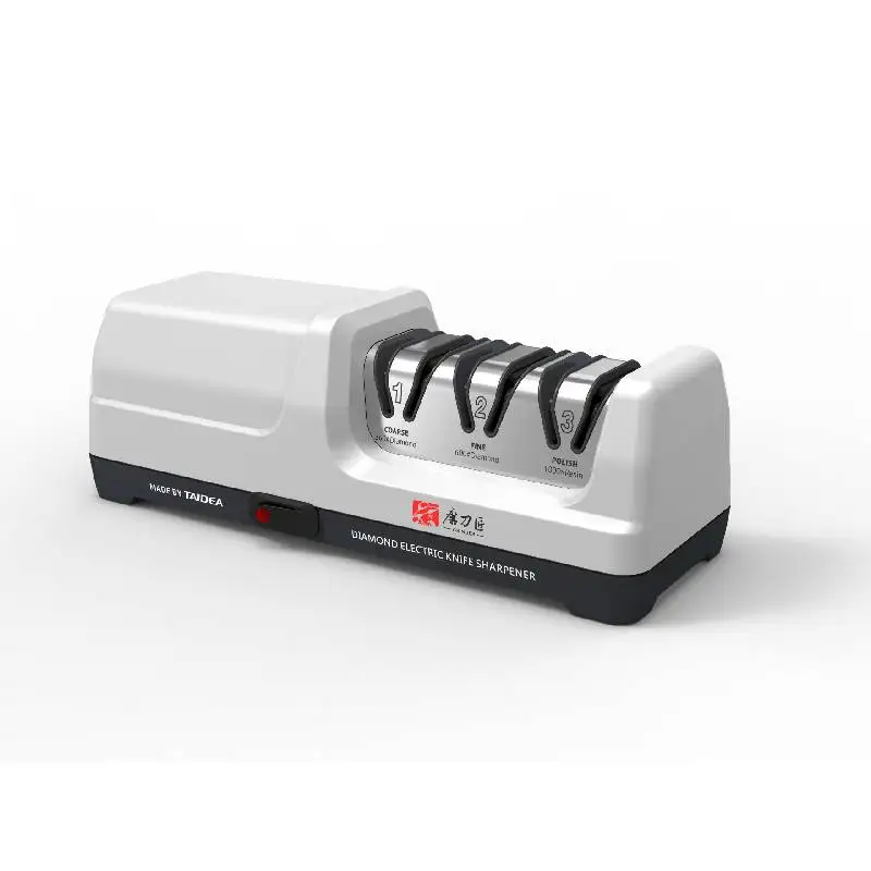 Smart Gadgets  Kitchen Ware Top Level TG2202 3 Stages Electric Diamond Steel Kitchen Knife Sharpener