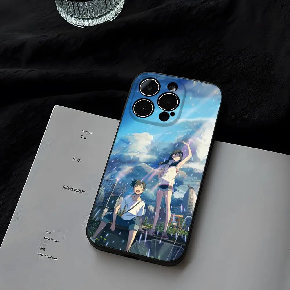 

Weathering With You Phone Case for iphone 16ProMax 15 11 13 14 Pro Xs Max Mini Xr X 7 Plus Shell Coque