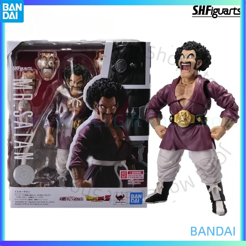 

Original Bandai S.H.Figuarts Dragon Ball Z Mr Satan 15cm Anime Action Figure PVC Toys Gift Collectible Model Ornaments