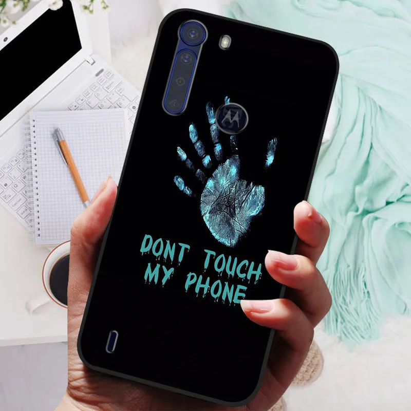 For Motorola One Fusion Case Black Bumper Soft Silicone Cover For Moto One Fusion Plus Phone Cases OneFusion Fusion+ Funda Shell