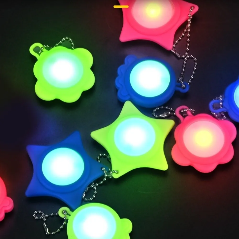 New Rechargeable LED Glowing Pendant Night Safety Waterproof Luminous Collar Flashlight Dog Collar Camping