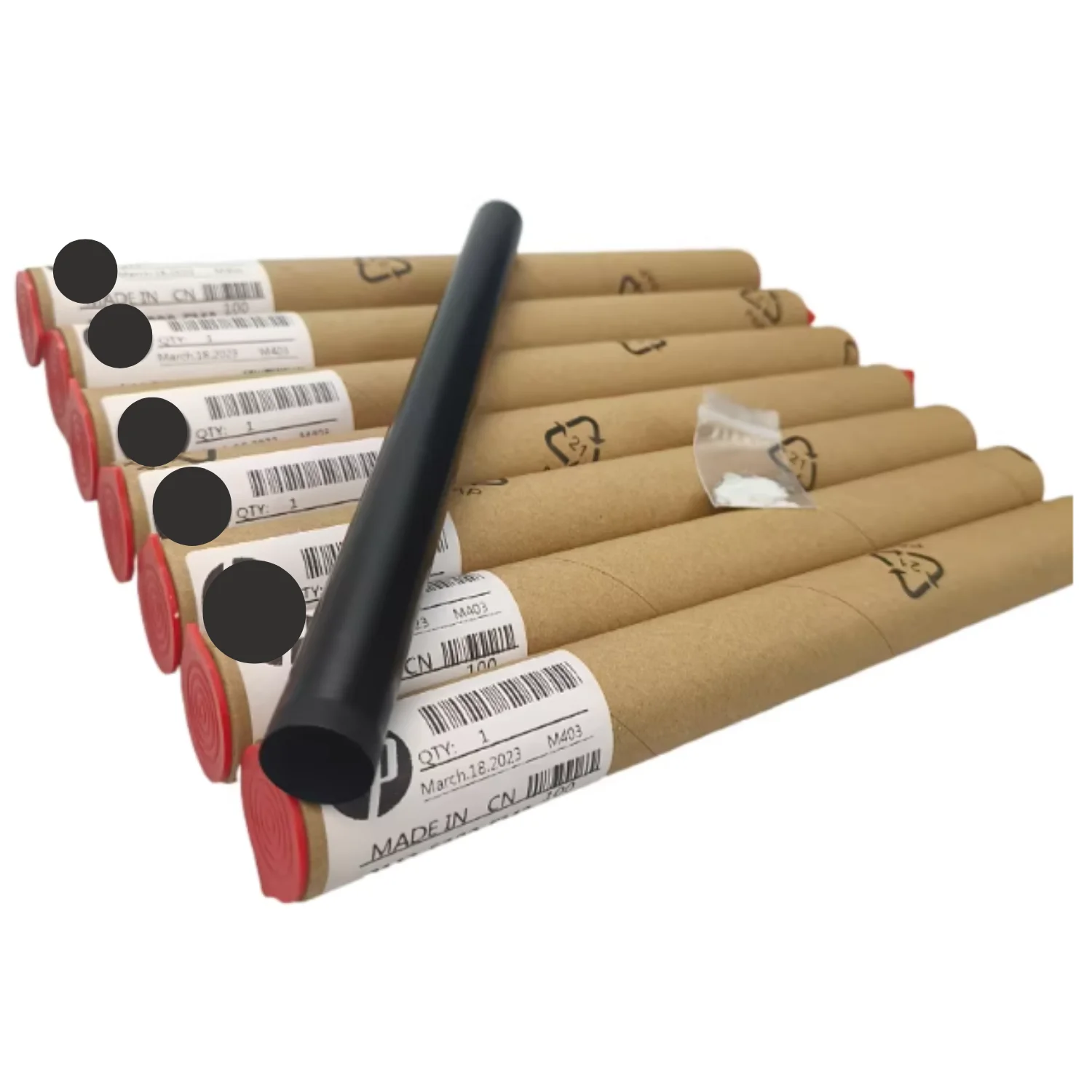 Fuser Film for HP Pro400 M401 M401N M425dw Heating Film Suitable for HP 2055 Original film (Red-Headed Cylinder) Gray