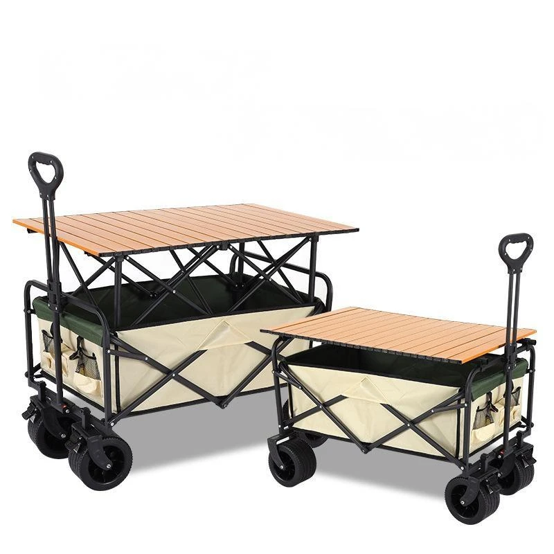 Hot Selling Dual-Purpose Outdoor Foldable Portable Dining And Camping Cart Various Specifications