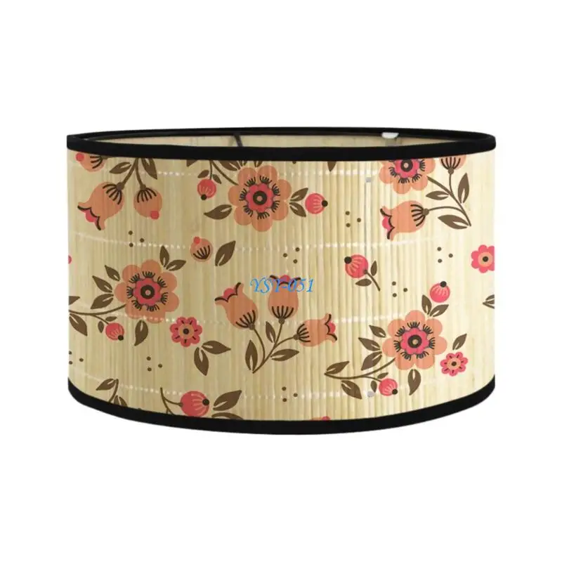 E15A Bamboo Lampshades Wall Light Cover Table Light Shade Lighting Accessories