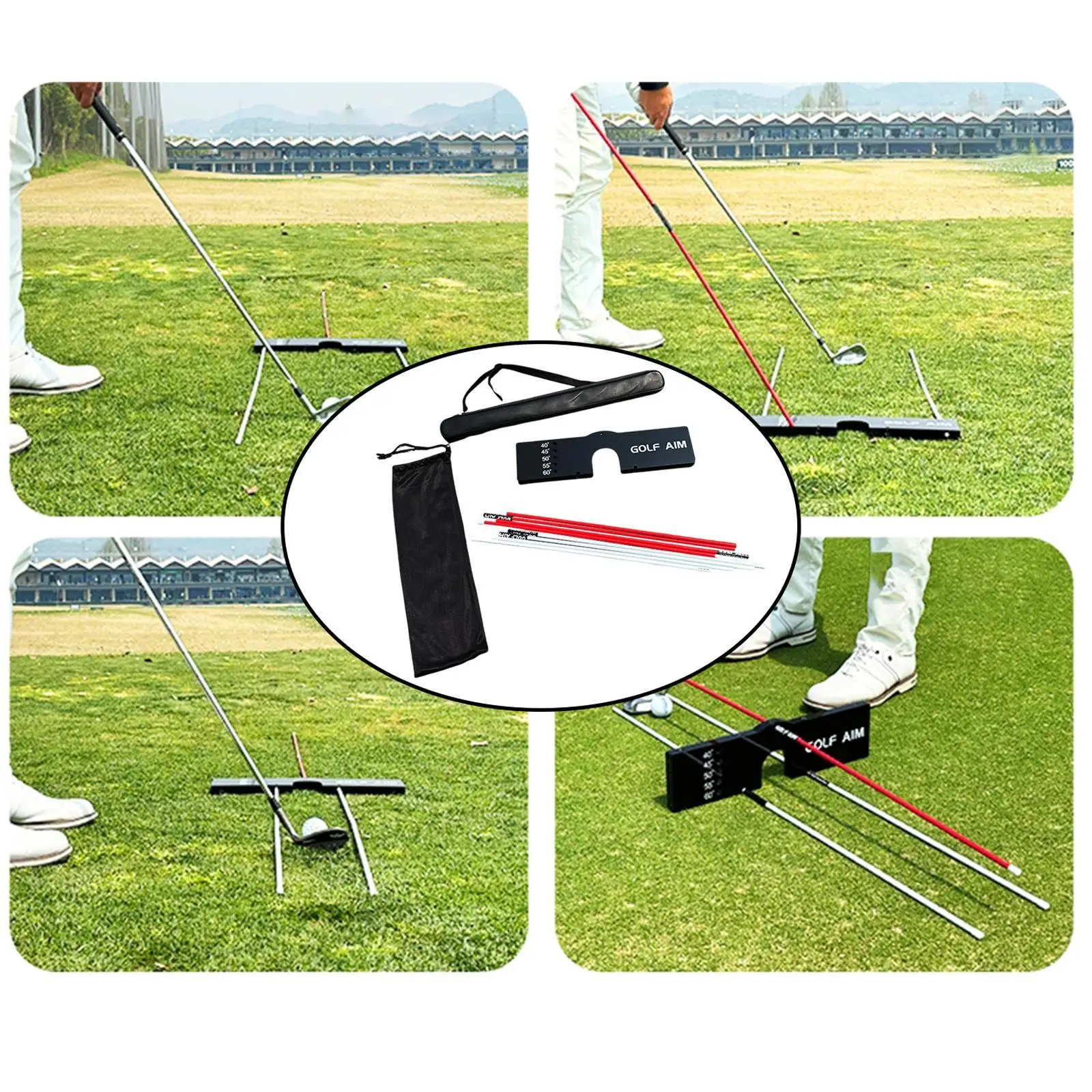 

Golf Training Aid Accessories Putting Training for Golfer Women Men Adults