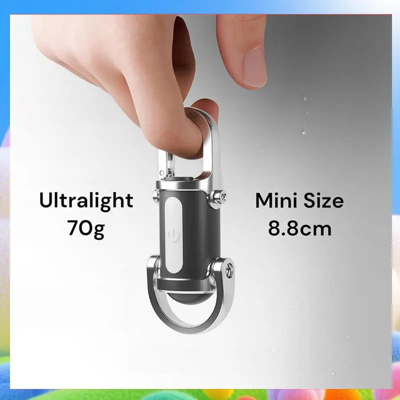 

Mini Torch, Pocket Sized Lumilinks Mini Torch, 3 In 1 Flashlight & Power Bank & Keychain-AA25