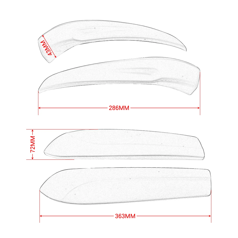 Motorcycle Accessories Side Box Anti-Collision Device Pannier Protectors For BMW R 1200 1250 RT R1200RT R1250RT K1600GT K1600GTL