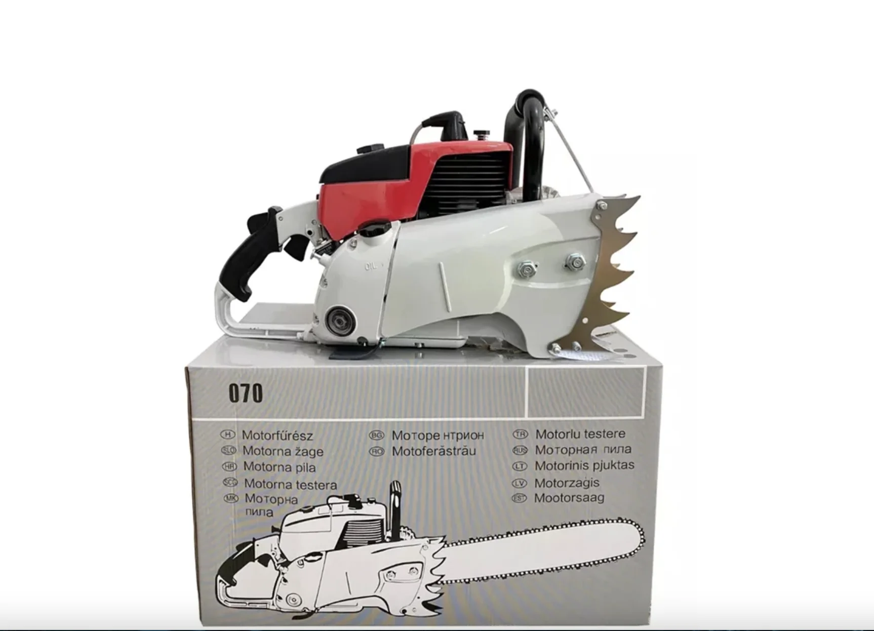 MS070 Chainsaw 105cc 2 strokes gas chain saw fast cutting chainsaw 36