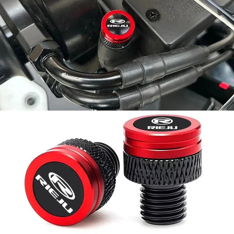 

Motorcycle CNC Rearview Side Mirror Hole Cap Plug Accessories For RIEJU AVENTURA 500 500I 125 Aventura 125 500