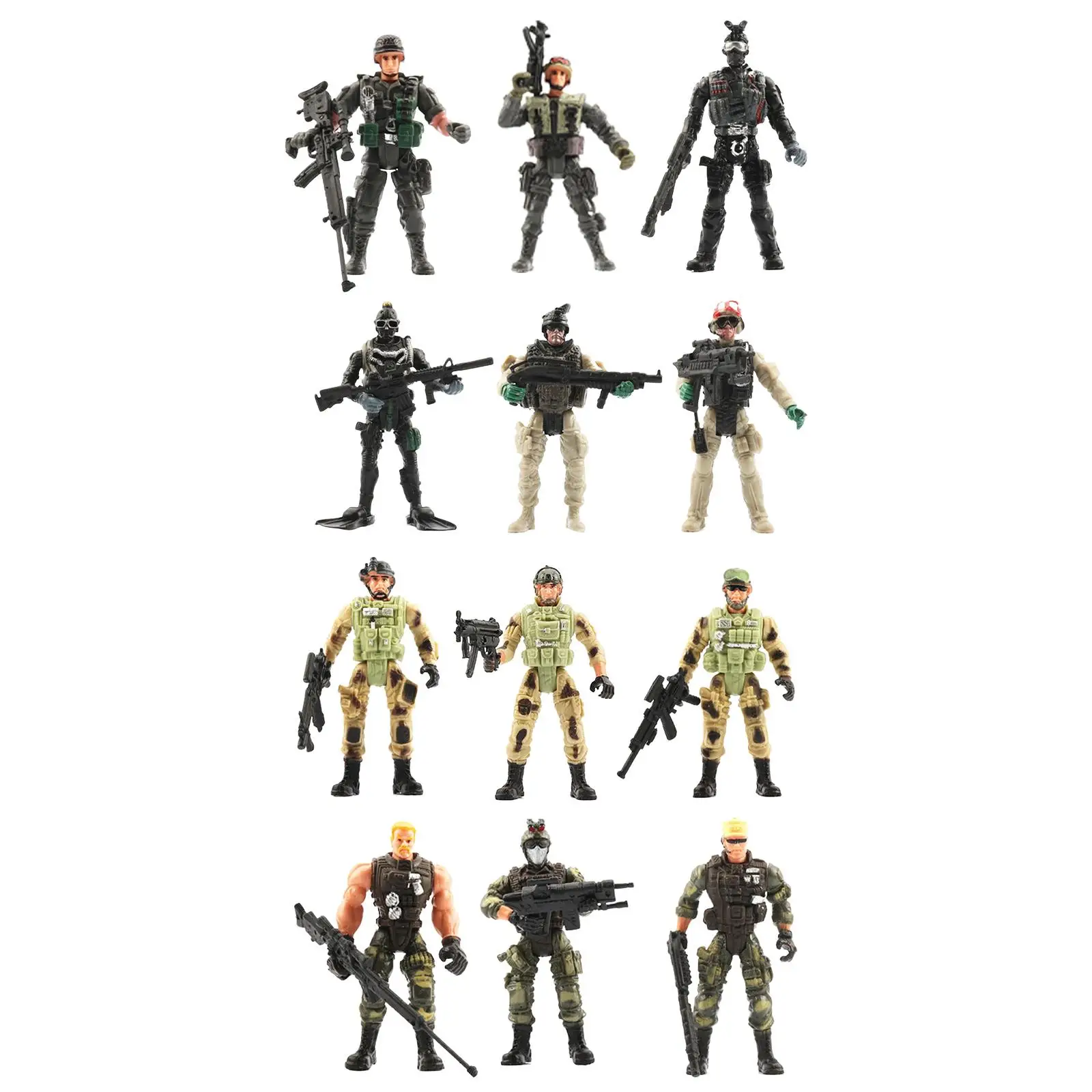 

Special Action Figures Play House Decorative Stylish Troop Toy for Club Birthday