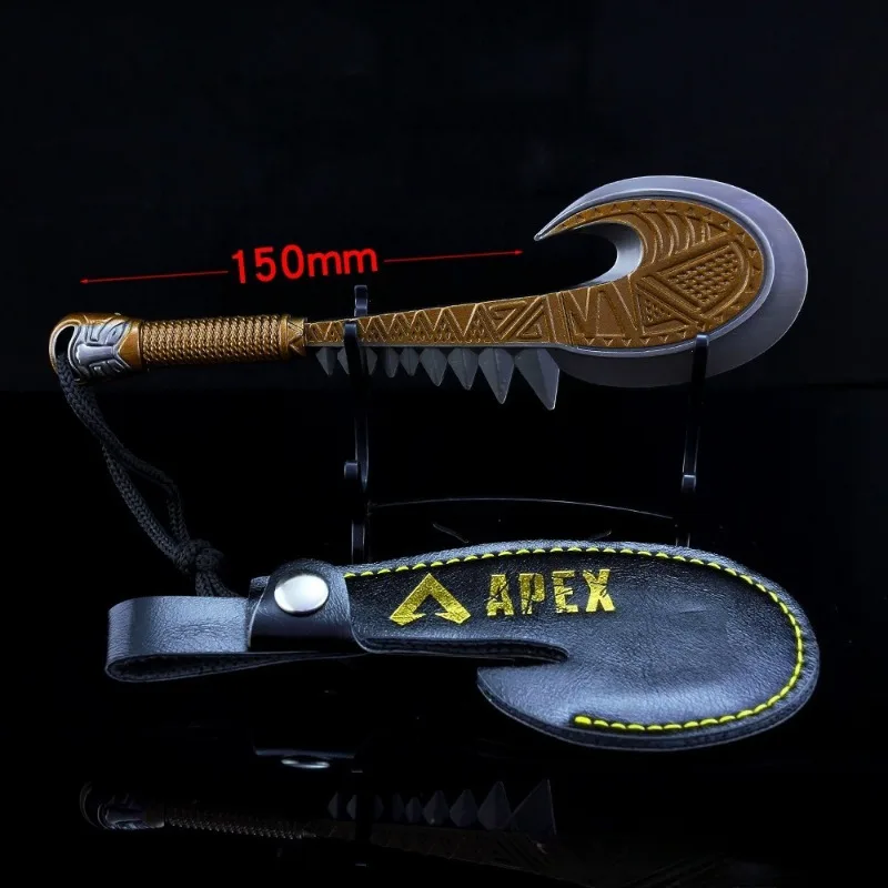 15 cm/5.91in Apex Hero Game Merchandise Gibraltar Sikkel Sleutelhanger Game Perifere Desktop Display Collectie Verjaardagscadeau voor Jongen