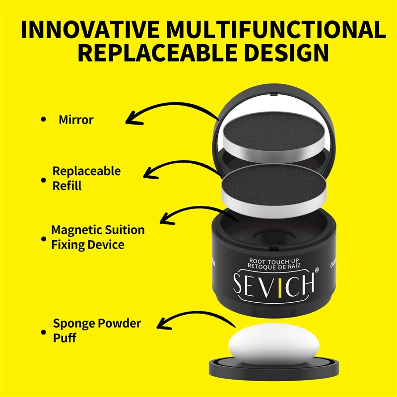 Hairline Line Shadow Root Touch-Up Refil Contouring Powder-Hair Repairing Volumizing Shadow Filling Powder Forehead Hairline