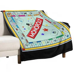 Monopoly Board Game Classic Throw Blanket valentine gift ideas Decorative Blankets