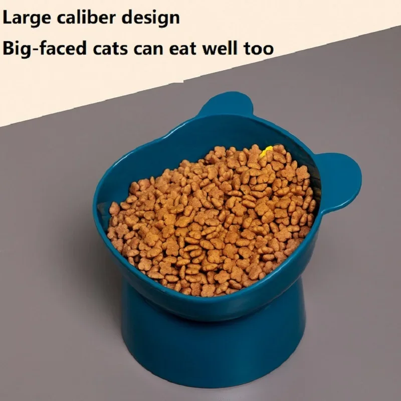 وعاء وجه الدب عالي القدم وعاء القطط على الطراز الشمالي المائل لحماية الرقبة الكرتونية ومضاد للقلق وعاء الحيوانات الأليفة وعاء القطط والكلاب #4