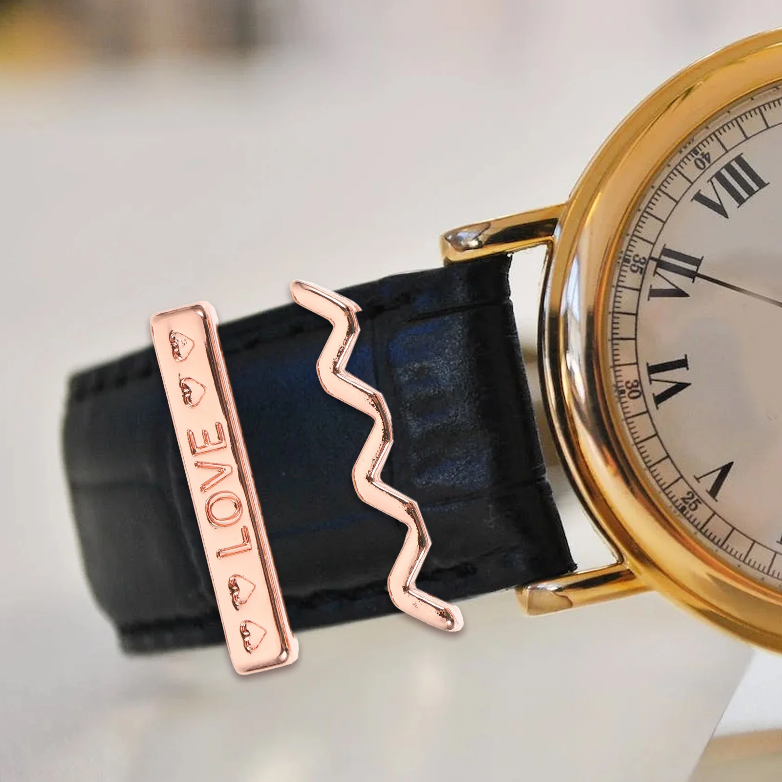 5Pcs Watch Band Charms Durable Sturdy Material Elegant Look Smartwatch Strap Ornaments Decorative Accessories Watch Band Charm