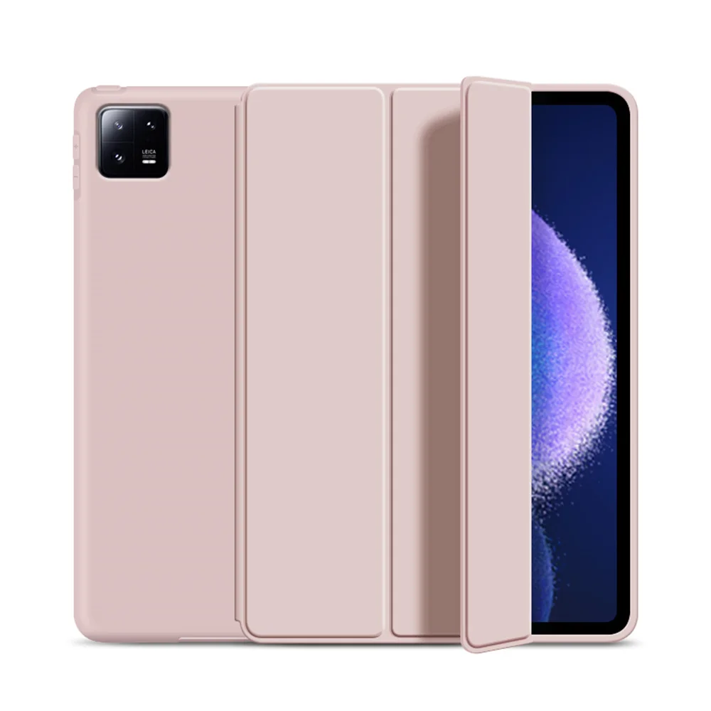 

Ultra Slim Case for Xiaomi Pad 6 /Pad 6 Pro 11inch Case 2023 Case Tri-Fold Smart Tablet Soft Back Case Folio Cover Sleep Wake up