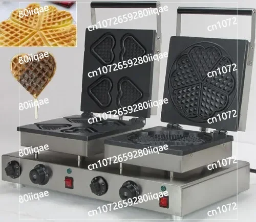 

Commercial Waffle Toaster Making Maker Machine heart waffle WITH TIMER For Mini Waffle Machine