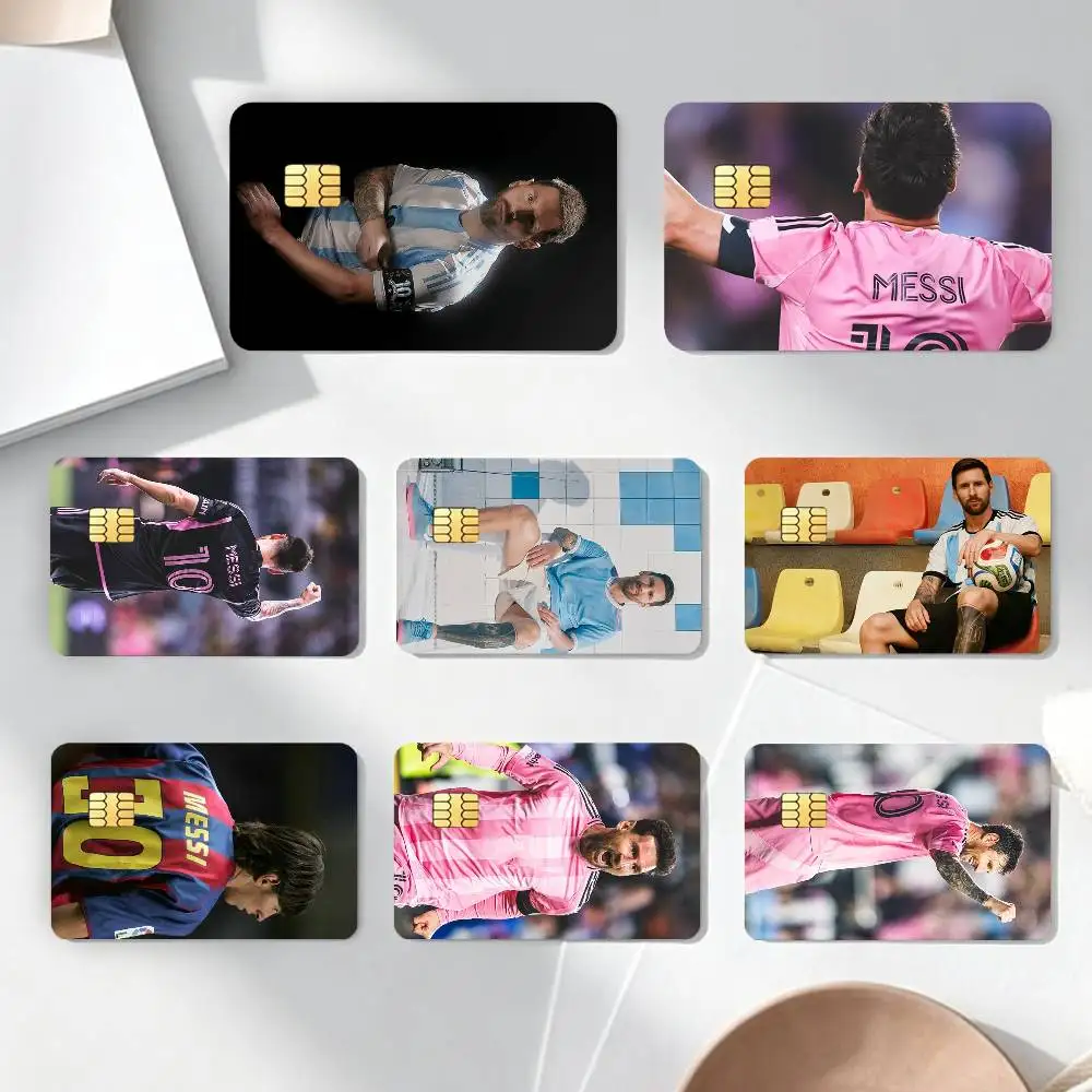 

L-Leo-O M-Messi-I Sticker Decoration Creative Bank Card Bus Metro Waterproof Sticker