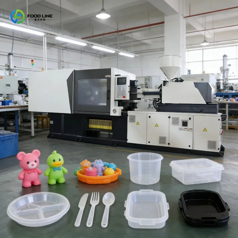 Customized High Strength Frame 180 Ton Injection Moulding Machine New Design With Affordable Price