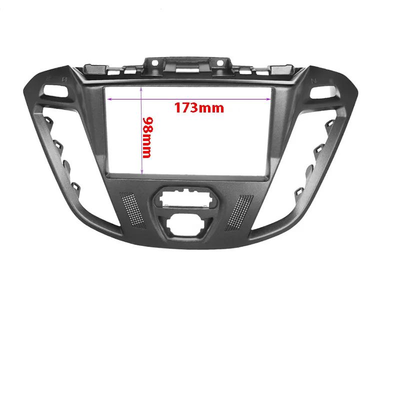 Car Radio Fascia For Ford Transit Custom 2013-2020 DVD Stereo Frame Panel Mounting Dash Installation Bezel Trim Kit