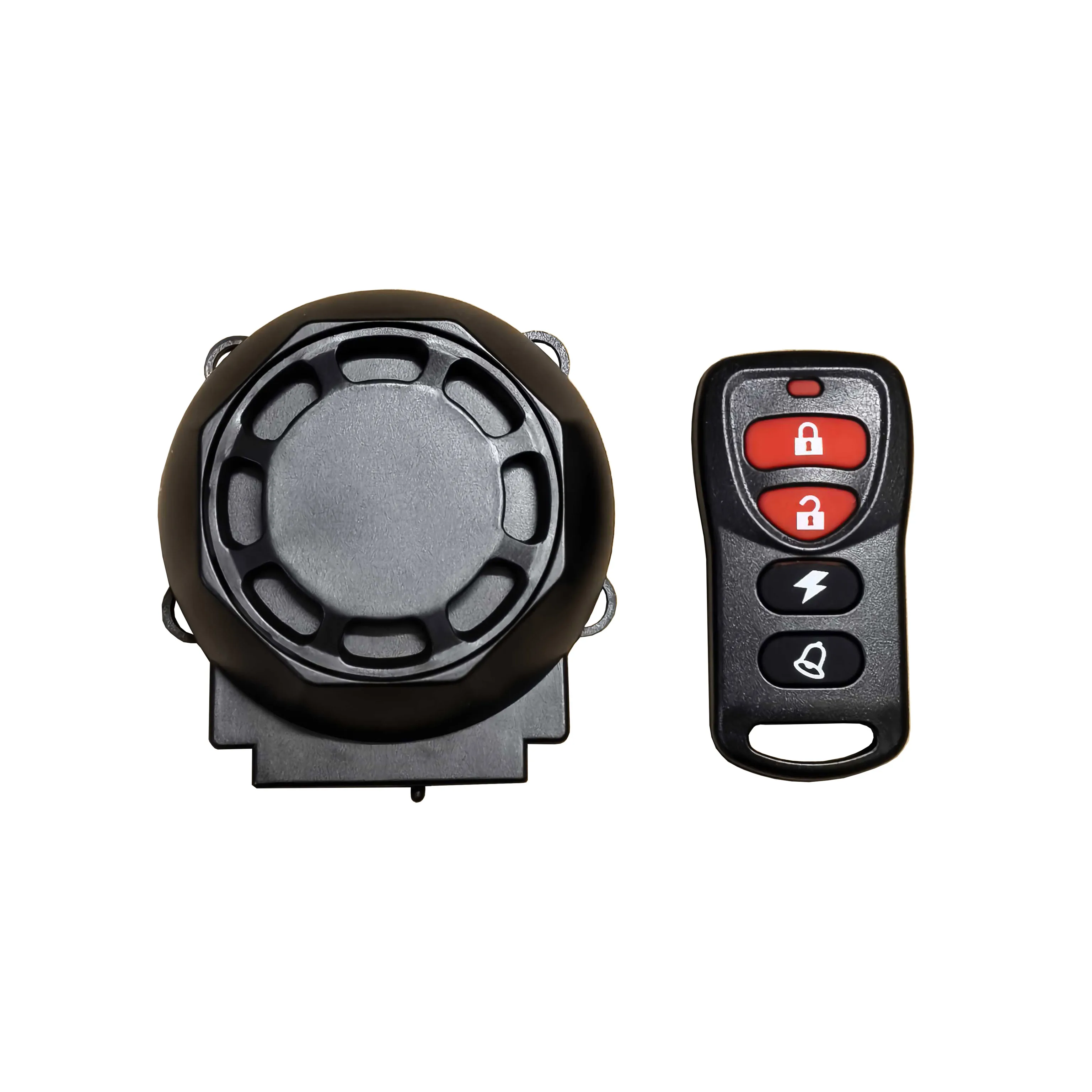 120dB Super Loud Motorcycle Alarm, USB Charging Wireless Bicycle Burglar Lock, Waterproof Electric Bike Security System with Vib