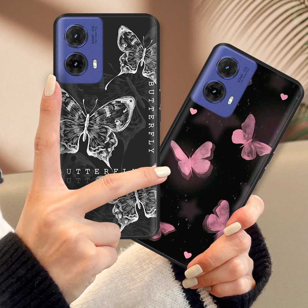 

For Motorola Moto G85 Case Soft Creative Cute Silicone Phone Back Cover For Moto G85 5G Cases MOTOG85 G 85 5G Fundas Coque Paras