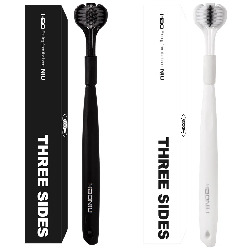 2pcs U-Shaped Three-Sided Toothbrush with Soft Bristles | 3D All-Around Soft-Bristle Cleaning Brush | Dental Care