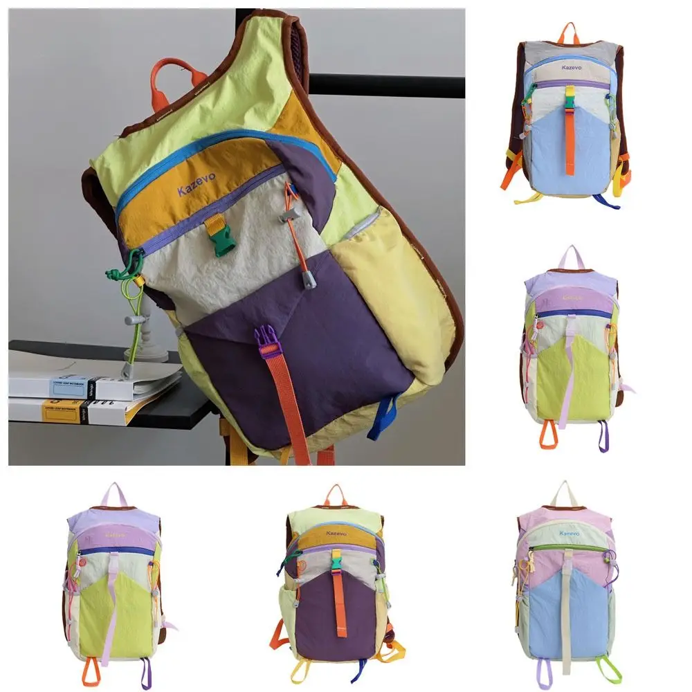 Breathable Outdoor Mountaineering Bag Large Capacity Waterproof Climbing Backpack Lightweight Nylon Cycling Rucksack Jogging