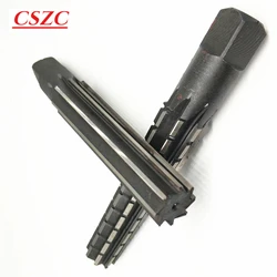 2PCS/Set Hand Reamers Set MT0/MT1/MT2/MT3/MT4/MT5 Steel Fine/Rough-Edge Morse Taper Reamer For Milling Finishing  Tool