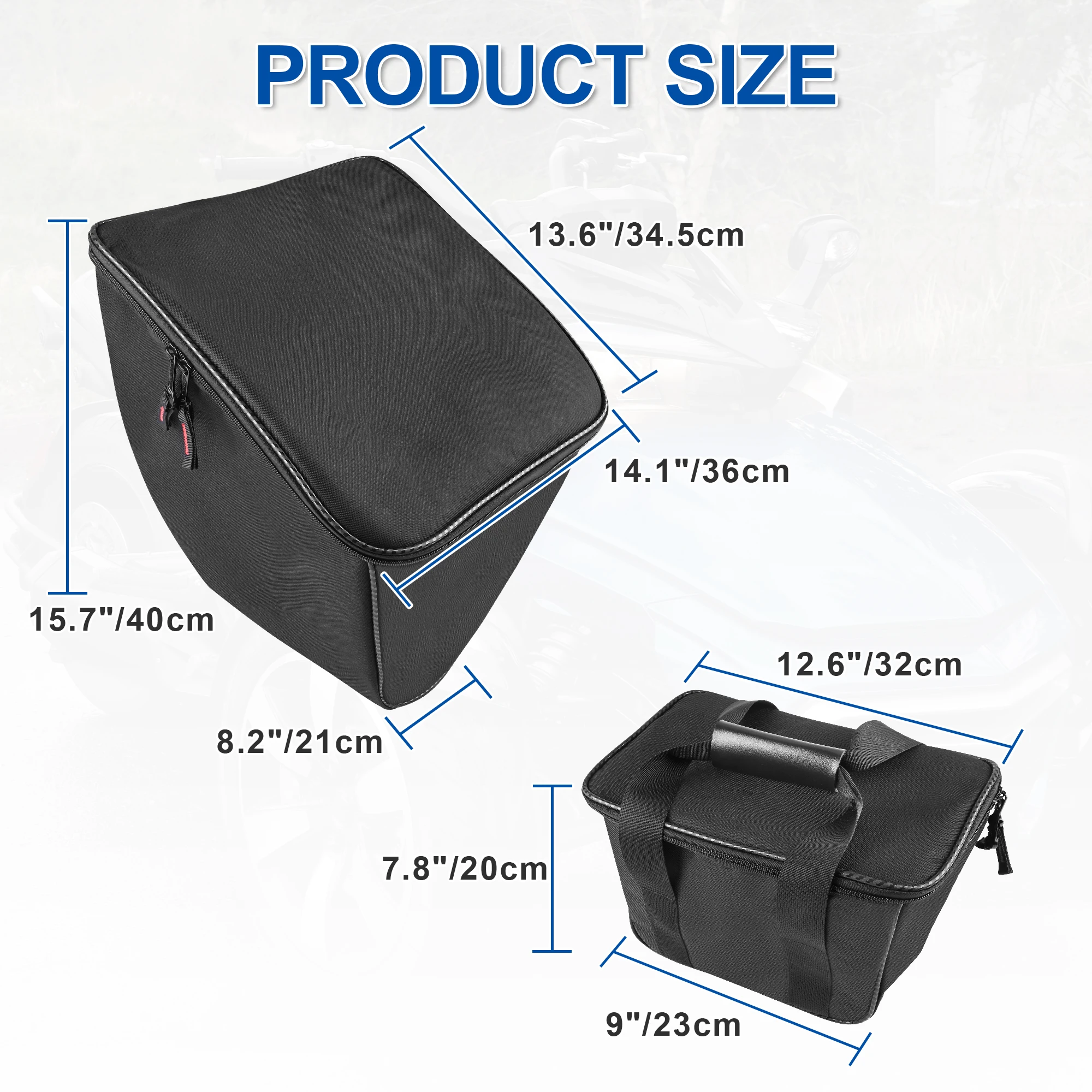 Motorcycle Accessories Can Am Spyder RT 2020+ Front Storage Cargo Trunk Waterproof Luggage Removable Multifunctional Bag