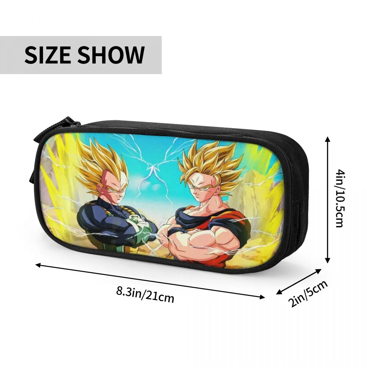 กระเป๋าใส่ดินสอการ์ตูนดราก้อนบอล Z น่ารัก ขนาดใหญ่ สำหรับเด็ก นักเรียน ของขวัญสำหรับโรงเรียน