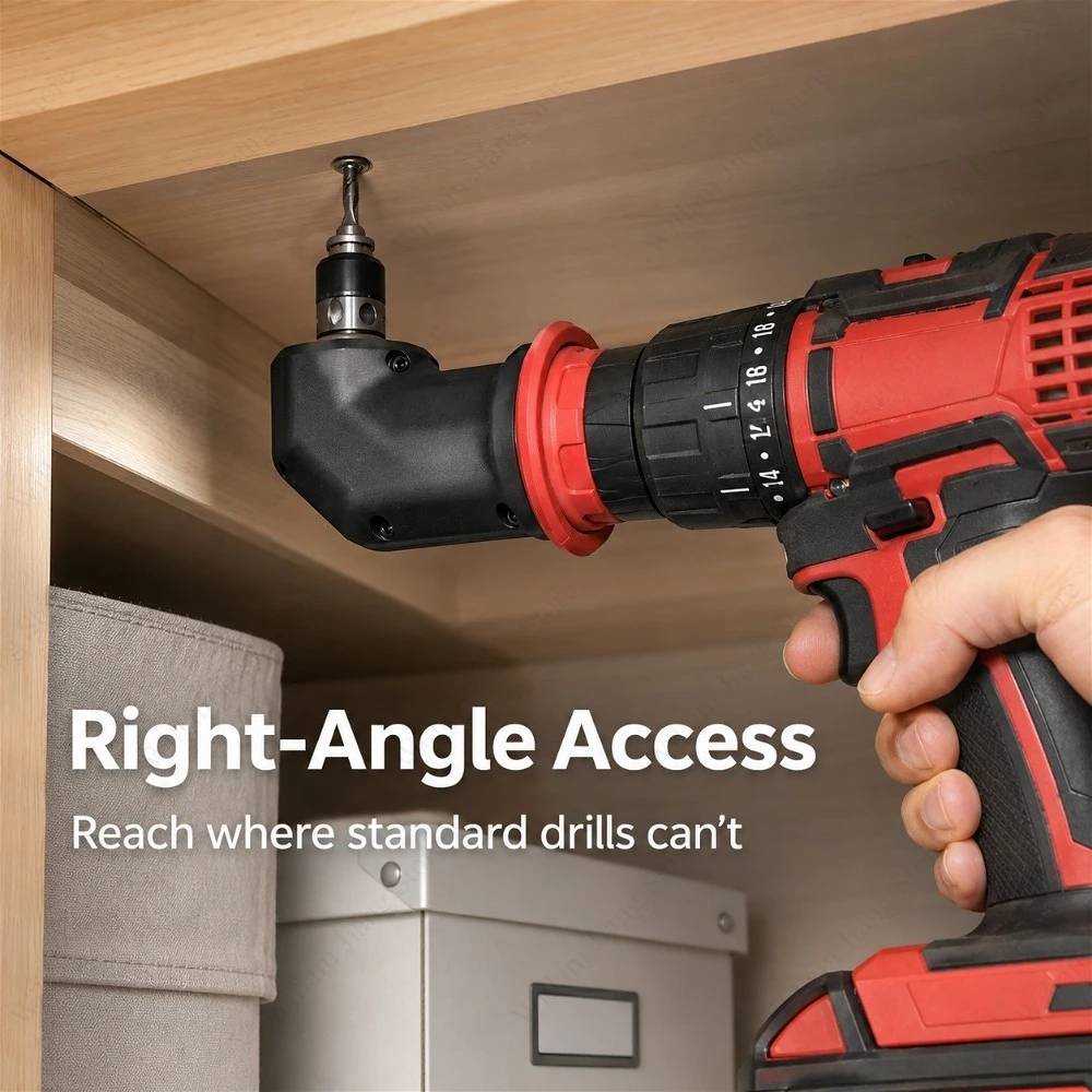 Conversion Drill Chuck with Quick Release Function Adapts 6.35mm Hex Bits To Corded and Cordless Drills for Household Workshop view 5