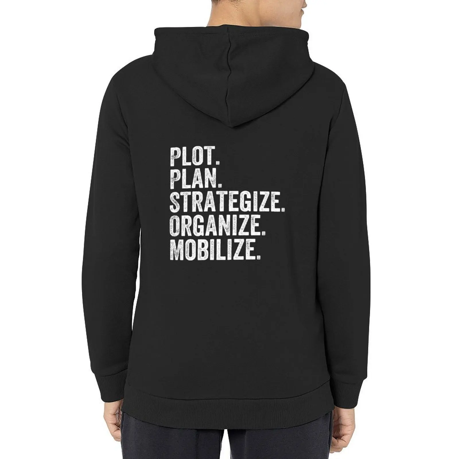 بلوزة بقلنسوة لتنظيم خطة Plot Plan - Killer Mike Quote، ملابس الخريف، قميص بقلنسوة، ملابس الشارع