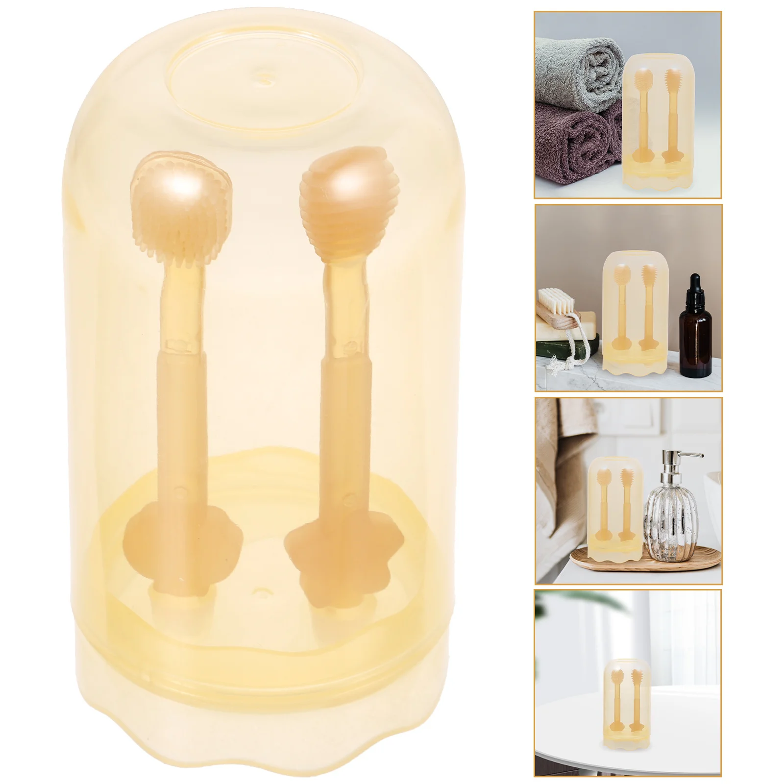 

1 комплект, силиконовый очиститель языка для новорожденных, зубная щетка для ухода за полостью рта, мягкий инструмент для чистки полости рта, детский очиститель языка для новорожденных