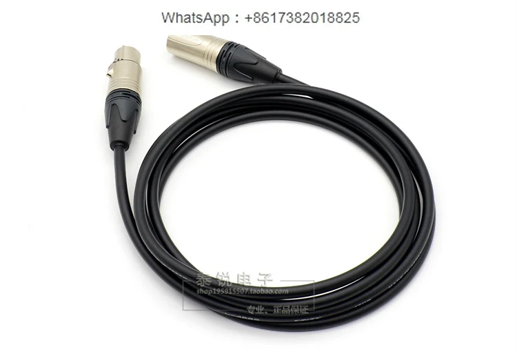 L-4E6S microphone cable male and female balanced audio cable microphone amplifier