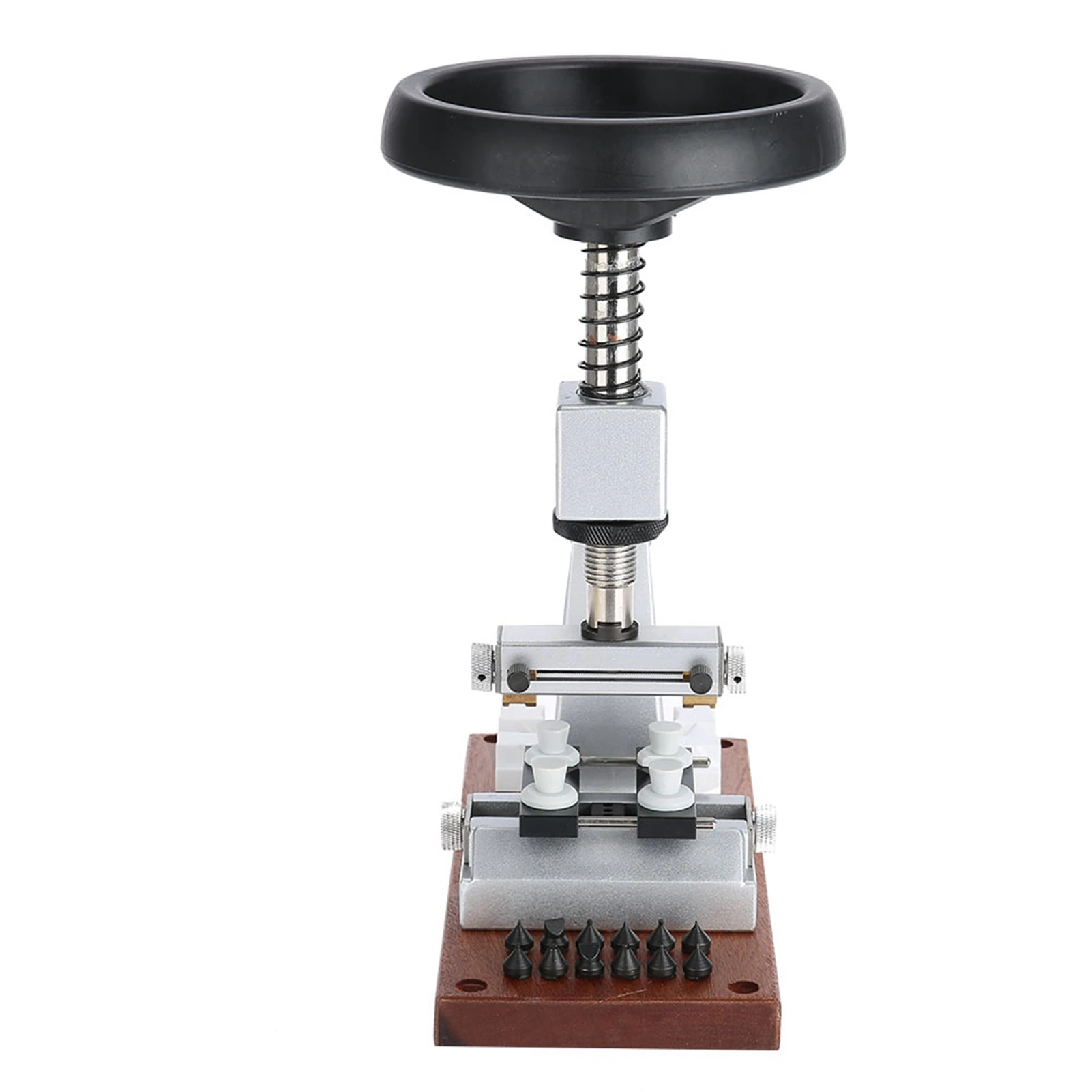 مزيل علبة الساعة 5700 #   فتاحة علبة ساعة مقاعد البدلاء مع أداة إصلاح صانع الساعات بقاعدة معدنية لأداة إصلاح ساعة رولكس / تيودور