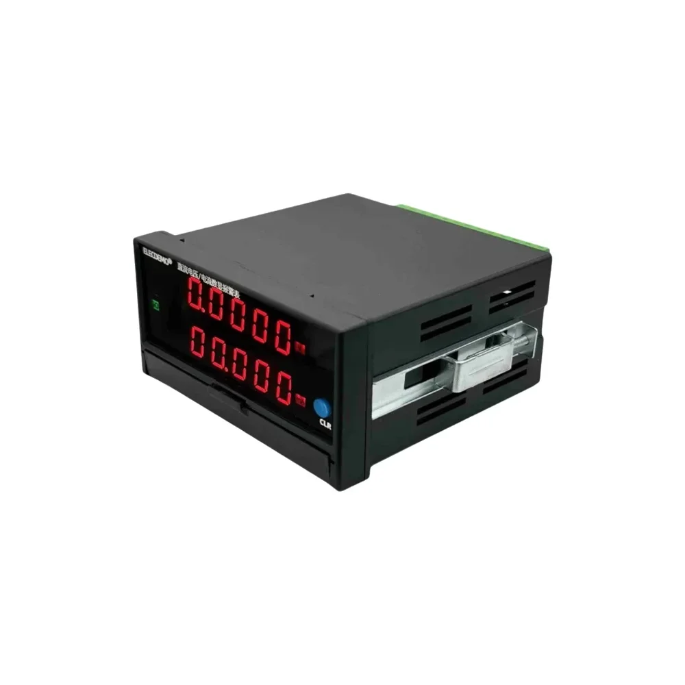 5-Digit High Precision DC Voltmeter Ammeter Dual Display Digital Panel Meter, Upper/Lower Limit Alarm Control, RS485 Modbus RTU