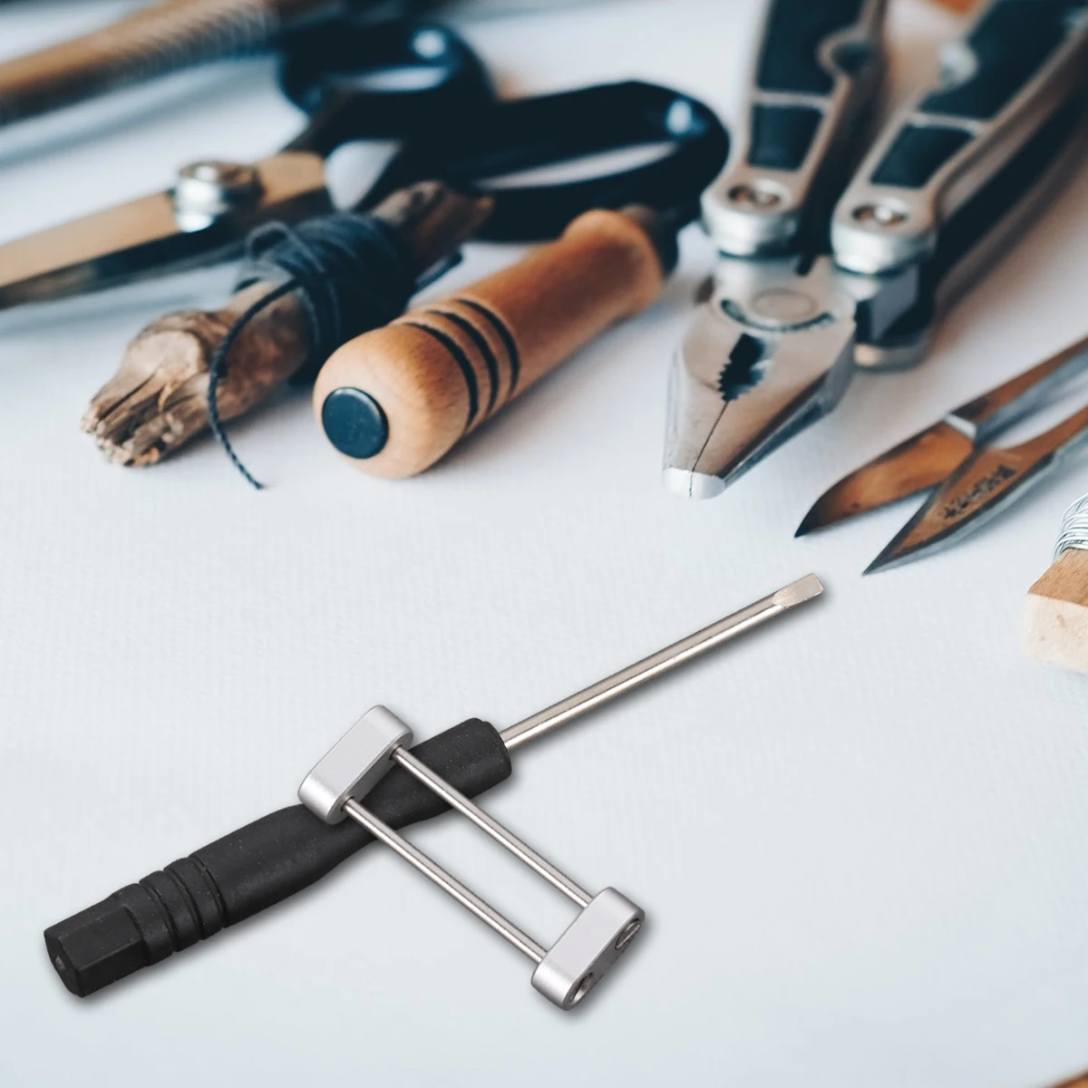 

Screwdriver Head Magnetic Ring Adapter Watch Strap Lugs Connector B Accessory Repair Tool Stainless Steel Durable Easy Assemble