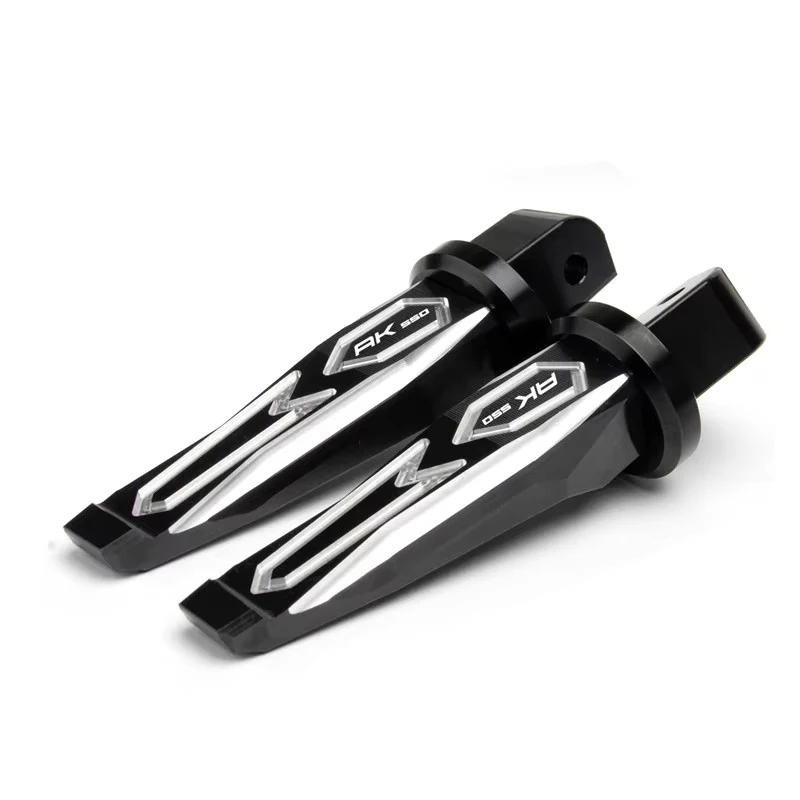 For KYMCO AK550 AK 550 2017-2024 2018 2019 Motorcycle Rear Passenger Footrests Accessories Scooter Foot-Peg Foot Rests Pedals