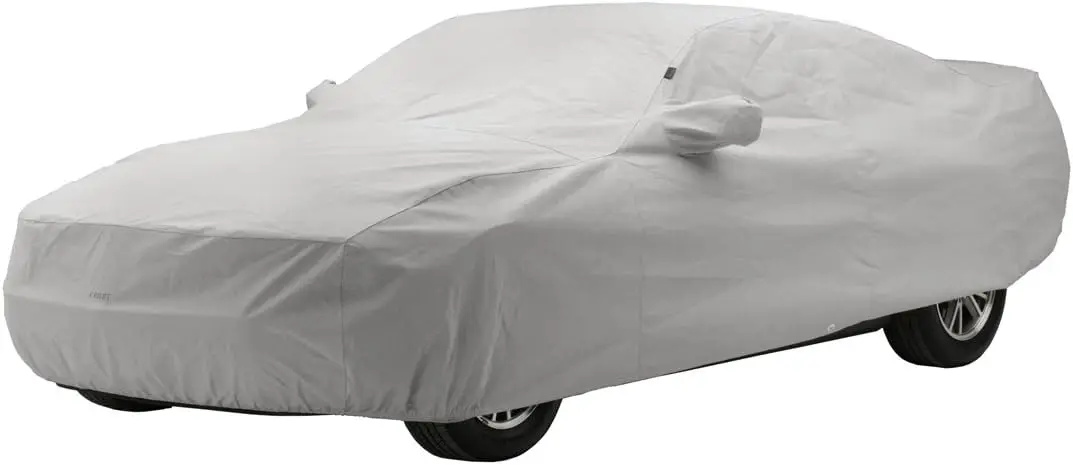 C16873GK Technalon Block-it Evolution Gray Custom Fit Car Cover，Fabric fibers do not absorb moisture，Polyethylene, Polypropylene