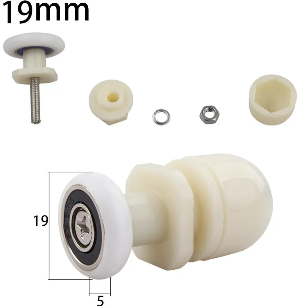 Pulleys Shower Door Rollers Shower For Shower Enclosures Nylon Runners Shower Cabins Steam Cabin Enclosures Replacement