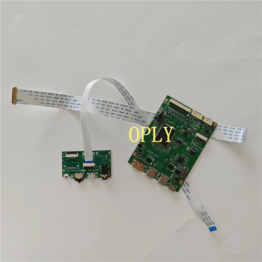 

Плата контроллера 2 TYPE C Mini HDMI, совместимая с B156HAN08 B156HAN08.4, светодиодная панель EDP, экран 15,6 дюйма, комплект 1920X1080