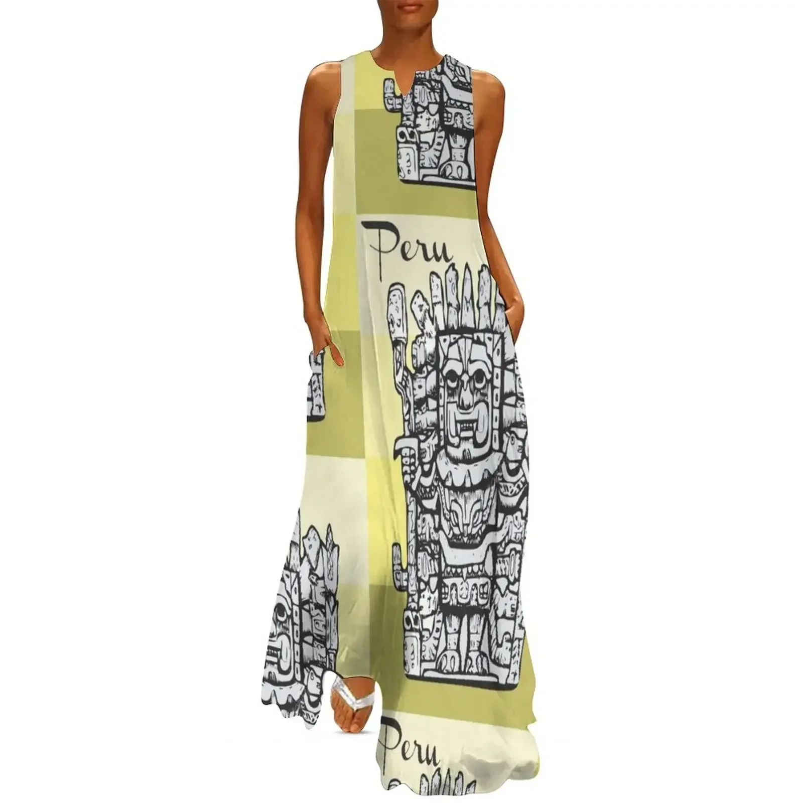 

Peru Long Dress prom dresses women dress luxury women's party dress evening prom Female