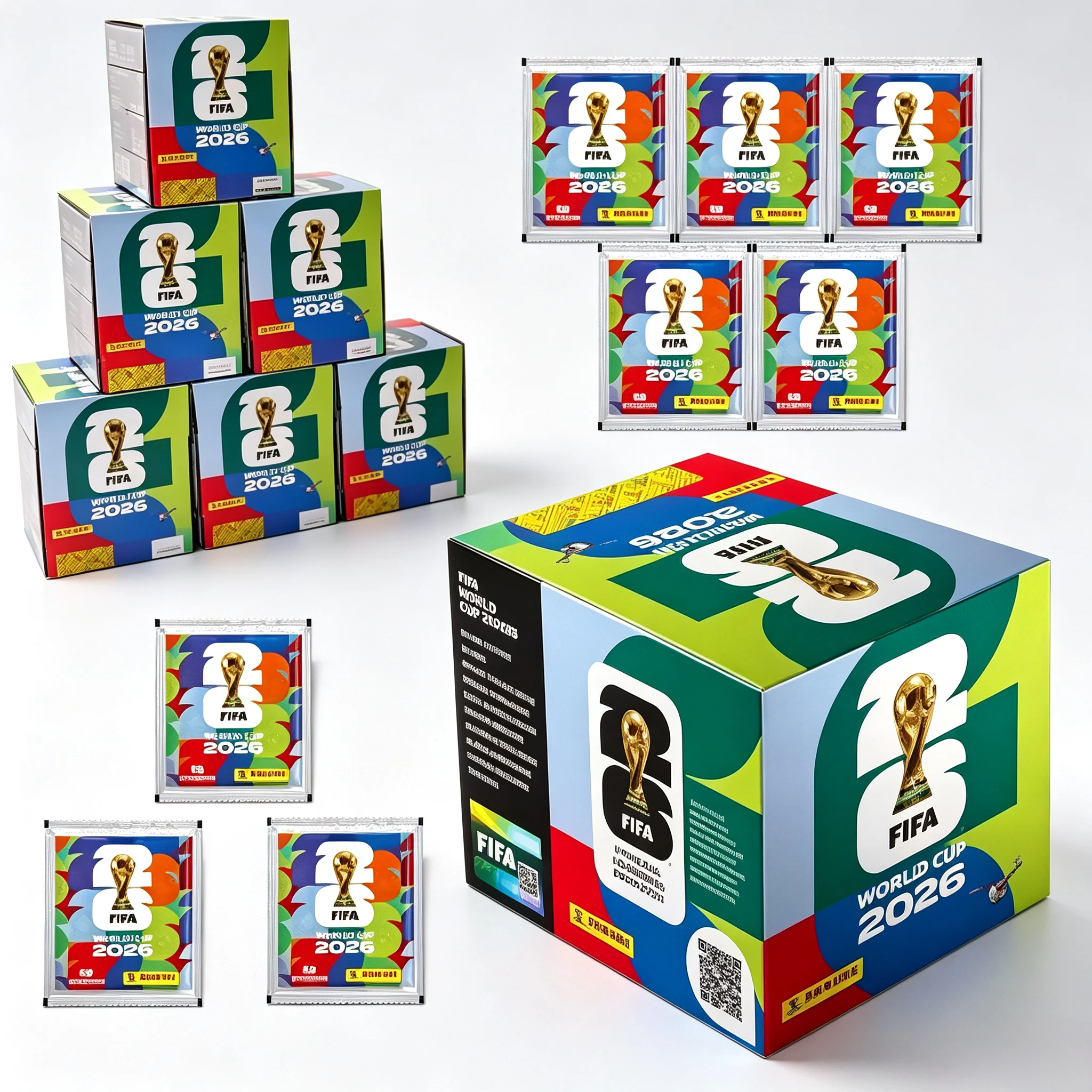 Sticker Sheet Set - 2026 Genuine Panini Official FIFA World