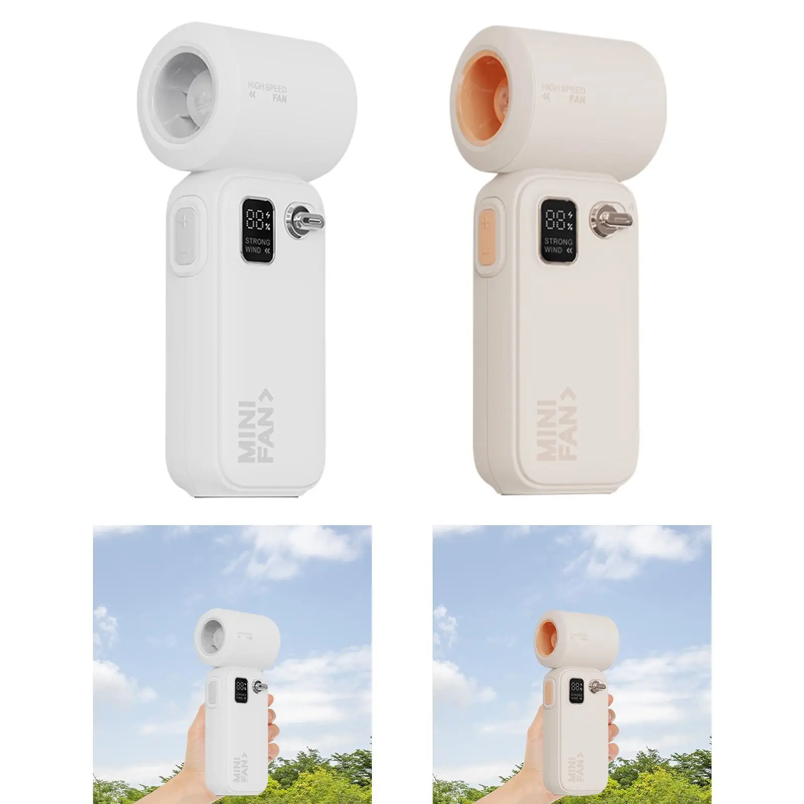 ターボハンドファン速度調整可能ポータブル充電式ハンドヘルドポケットミニ女性男性旅行女の子屋内キャンプ