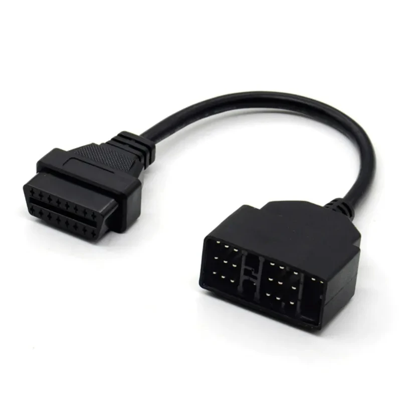 22pin to 16pin OBD1 to OBD2 Connect adapter Cable for toyota