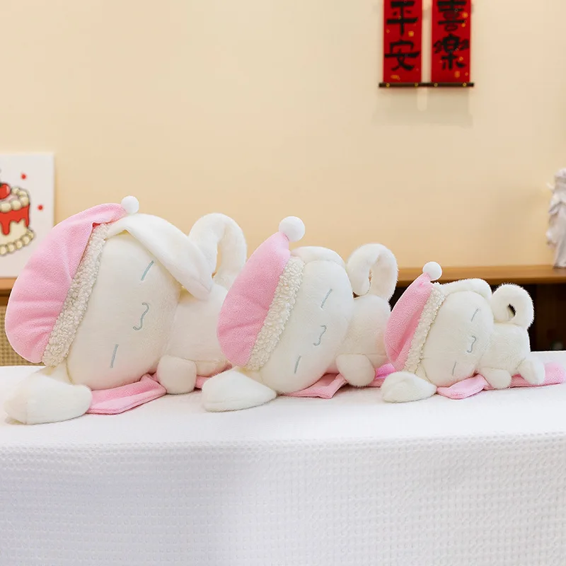 

25/35/45 см мультфильм Kawaii Sanrio Sleep Cinnamoroll плюшевая кукла в форме подушки милая подушка кукла орнамент подарочная игрушка