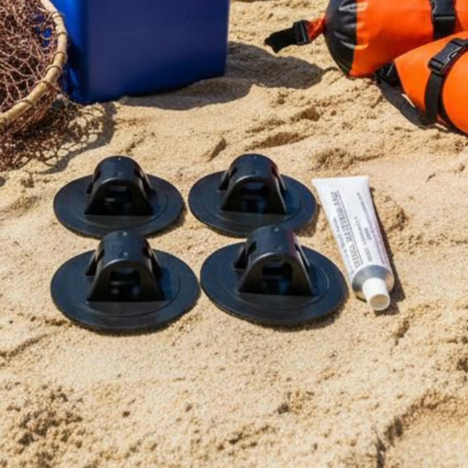 Image 7: Support de moteur pour bateau gonflable, support robuste pour moteur hors-bord de bateau pneumatique, support d'hélice pour bateau en caoutchouc, accessoire de navigation robuste